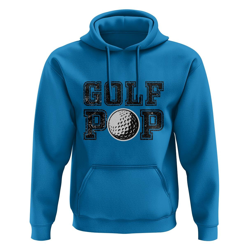 Golf Dad Hoodie Golf Pop Master Father's Day TS11 Sapphire Print Your Wear