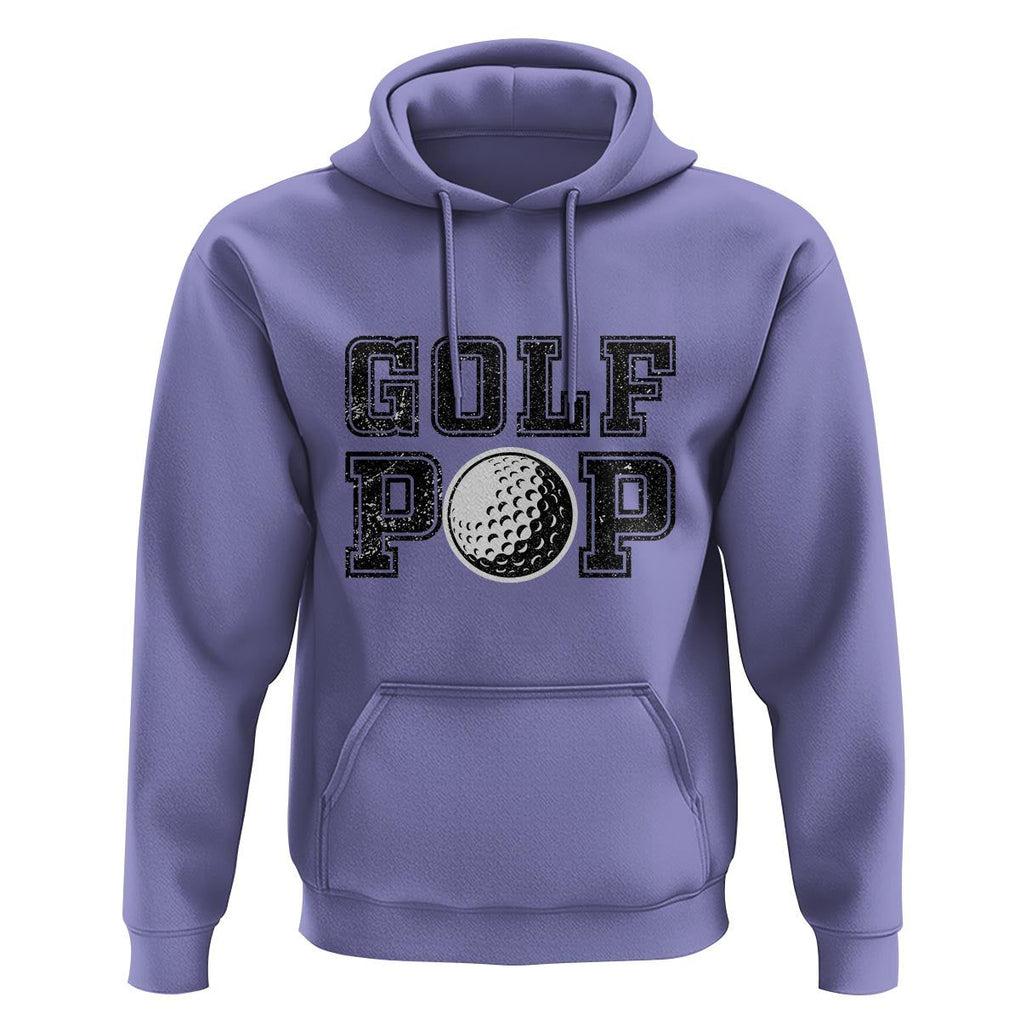 Golf Dad Hoodie Golf Pop Master Father's Day TS11 Violet Print Your Wear