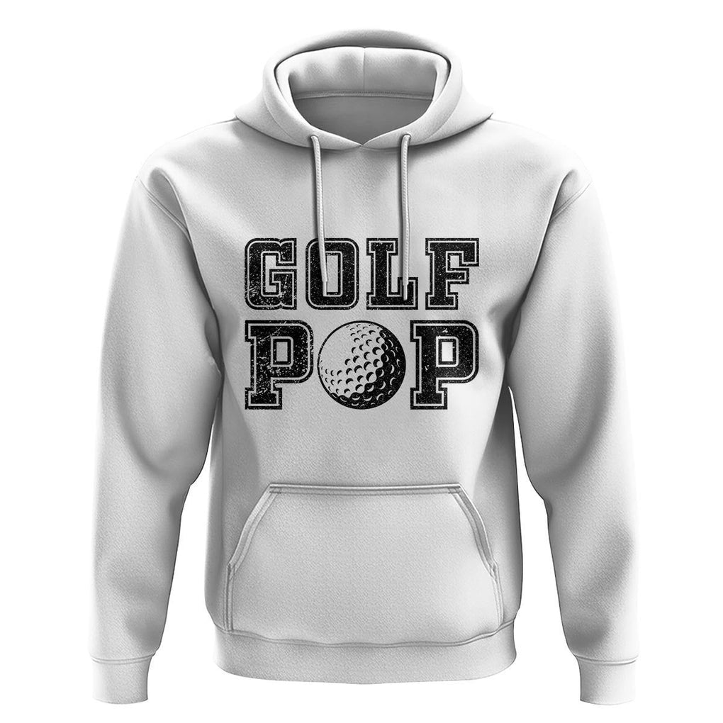 Golf Dad Hoodie Golf Pop Master Father's Day TS11 White Print Your Wear
