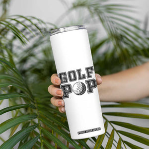 Golf Dad Skinny Tumbler Golf Pop Master Father's Day TS11 Print Your Wear