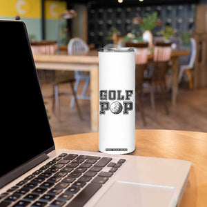Golf Dad Skinny Tumbler Golf Pop Master Father's Day TS11 Print Your Wear