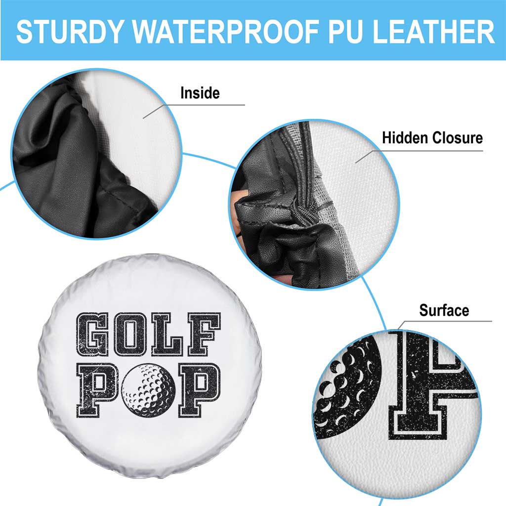 Golf Dad Spare Tire Cover Golf Pop Master Father's Day TS11 Print Your Wear