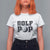 Golf Dad T Shirt For Women Golf Pop Master Father's Day TS11 White Print Your Wear