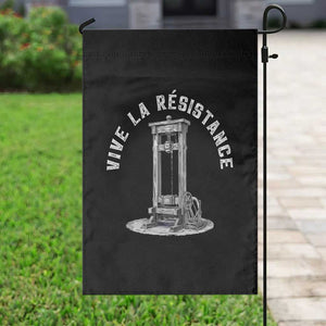 Funny Vive La Resistance Garden Flag Femme Feminist Vintage Guillotine TS11 Print Your Wear