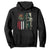 Funny Chinga La Migra Hoodie Gun Vintage Mexican Flag TS11 Black Print Your Wear