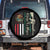 Funny Chinga La Migra Spare Tire Cover Gun Vintage Mexican Flag TS11 No hole Black Print Your Wear