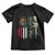 Funny Chinga La Migra Toddler T Shirt Gun Vintage Mexican Flag TS11 Black Print Your Wear