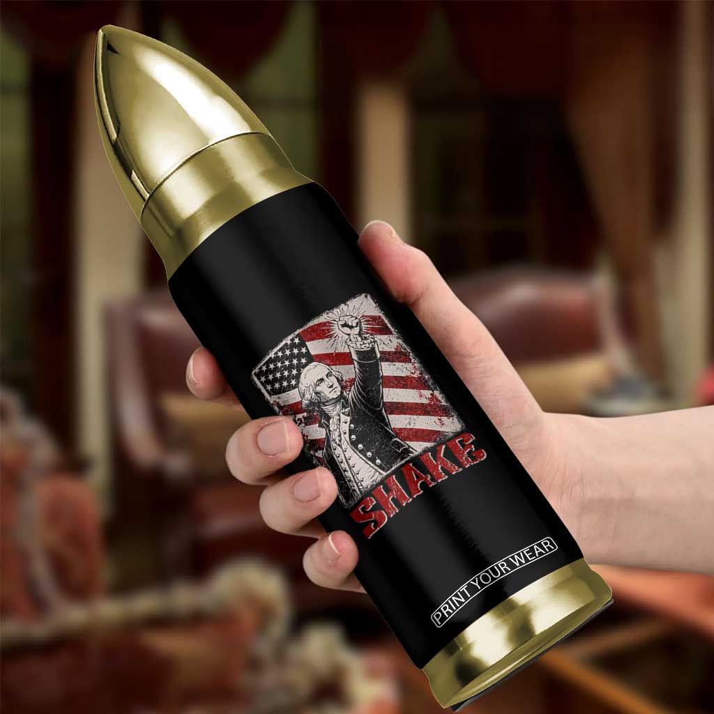 Shake And Bake George Washington 4th of July Couple Matching Bullet Tumbler