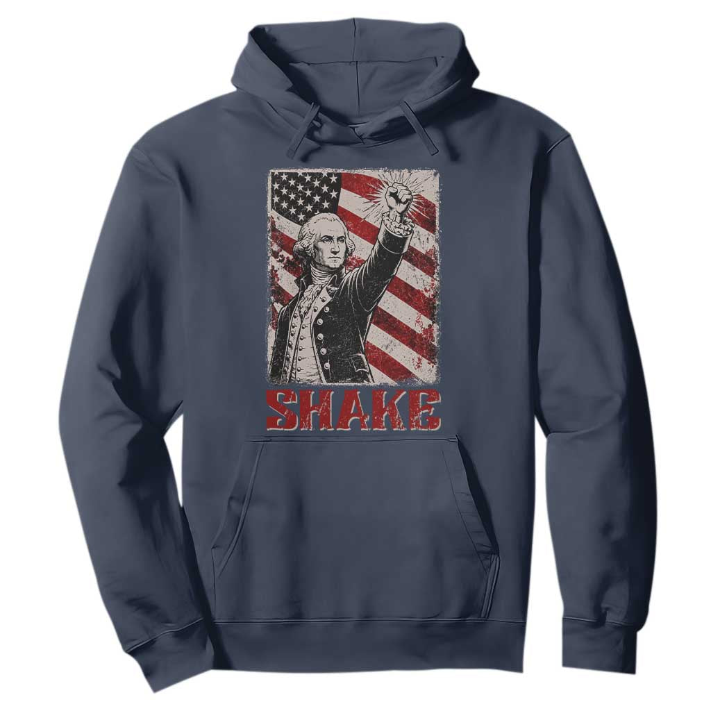 Shake And Bake George Washington 4th of July Couple Matching Hoodie