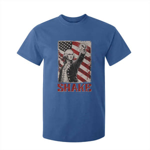 Shake And Bake George Washington 4th of July Couple Matching T Shirt For Kid