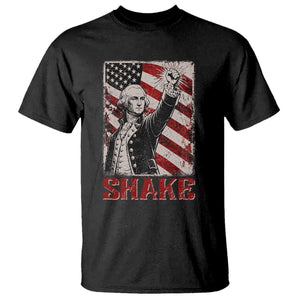 Shake And Bake George Washington 4th of July Couple Matching T Shirt