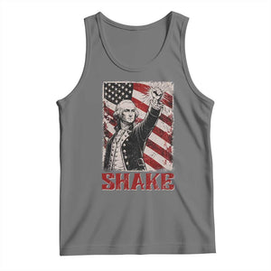 Shake And Bake George Washington 4th of July Couple Matching Tank Top
