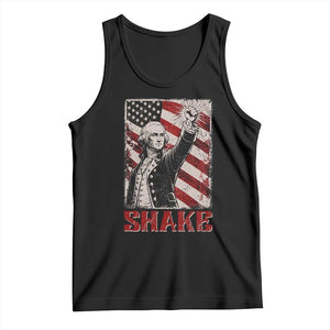 Shake And Bake George Washington 4th of July Couple Matching Tank Top