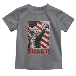 Shake And Bake George Washington 4th of July Couple Matching Toddler T Shirt
