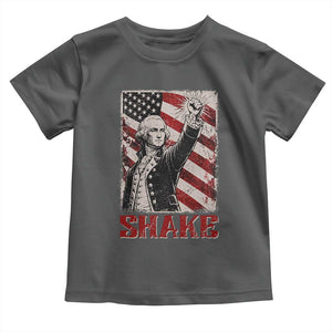 Shake And Bake George Washington 4th of July Couple Matching Toddler T Shirt