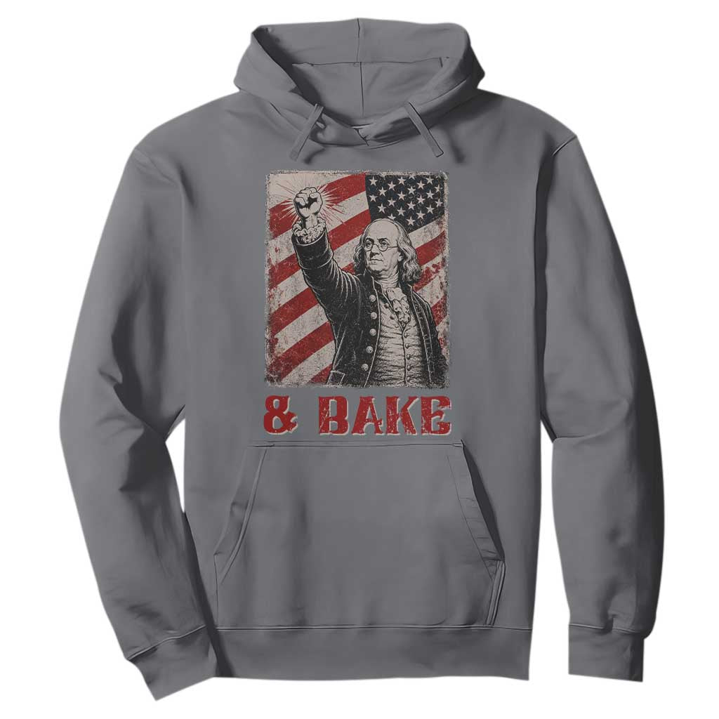 Shake And Bake Benjamin Franklin 4th of July Couple Matching Hoodie