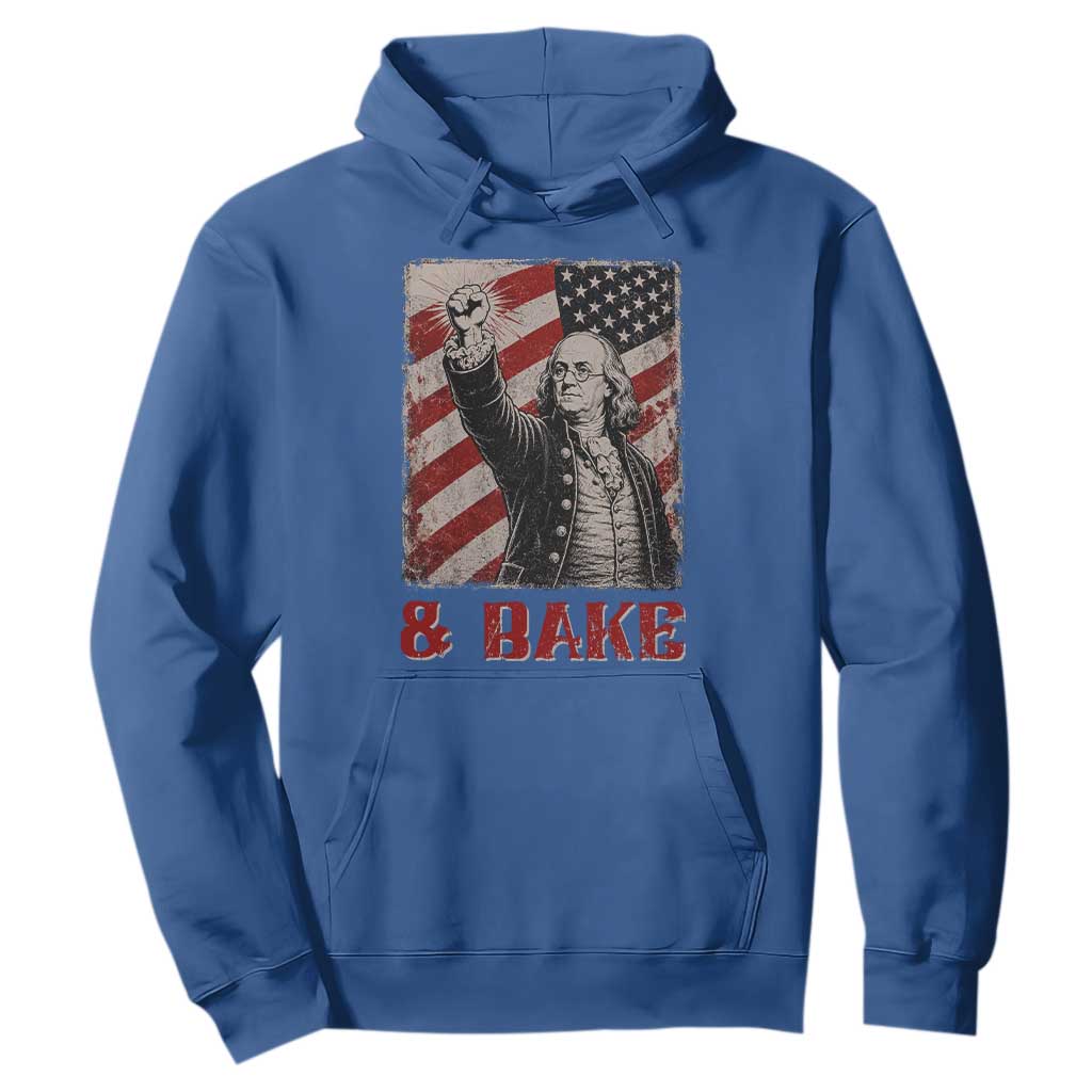 Shake And Bake Benjamin Franklin 4th of July Couple Matching Hoodie