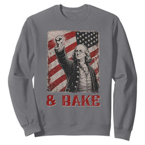 Shake And Bake Benjamin Franklin 4th of July Couple Matching Sweatshirt