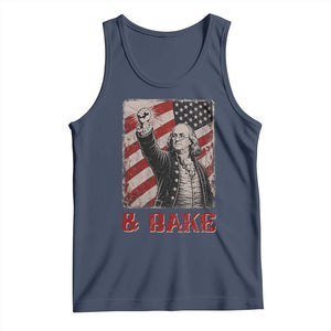 Shake And Bake Benjamin Franklin 4th of July Couple Matching Tank Top