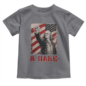 Shake And Bake Benjamin Franklin 4th of July Couple Matching Toddler T Shirt