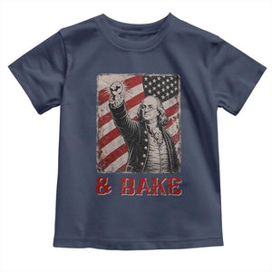 Shake And Bake Benjamin Franklin 4th of July Couple Matching Toddler T Shirt