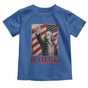 Shake And Bake Benjamin Franklin 4th of July Couple Matching Toddler T Shirt
