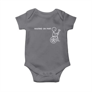 Waiting On Parts Funny Mechanic Baby Onesie Car Technician Auto Repair Life