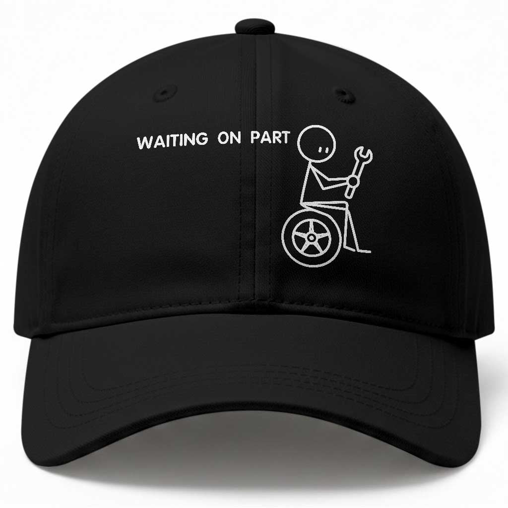 Waiting On Parts Funny Mechanic Baseball Cap Car Technician Auto Repair Life TS11 Print Your Wear