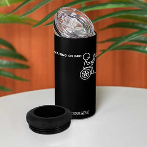Waiting On Parts Funny Mechanic 4 in 1 Can Cooler Tumbler Car Technician Auto Repair Life