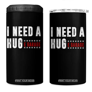 I Need A Huge Garage Funny Mechanic 4 in 1 Can Cooler Tumbler Car Enthusiast