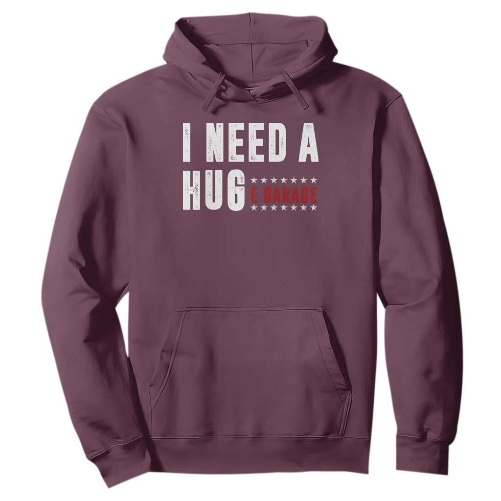 I Need A Huge Garage Funny Mechanic Hoodie Car Enthusiast