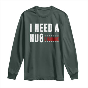 I Need A Huge Garage Funny Mechanic Long Sleeve Shirt Car Enthusiast