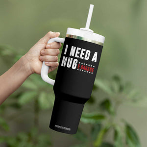 I Need A Huge Garage Funny Mechanic Tumbler With Handle Car Enthusiast