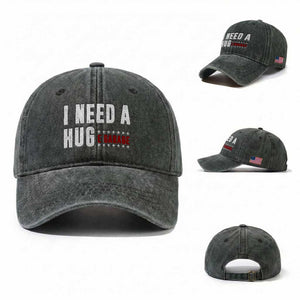 I Need A Huge Garage Funny Mechanic Washed Cotton Baseball Cap Car Enthusiast