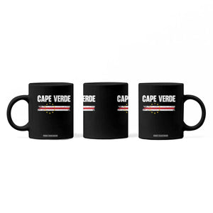 Cape Verde Pride Vintage Cape Verdean Flag 10 Stars Coffee Mug