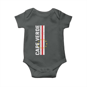 Cabo Verde Pride Vintage Jersey Cape Verdean Flag Baby Onesie
