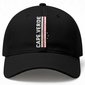 Cabo Verde Pride Vintage Jersey Cape Verdean Flag Baseball Cap