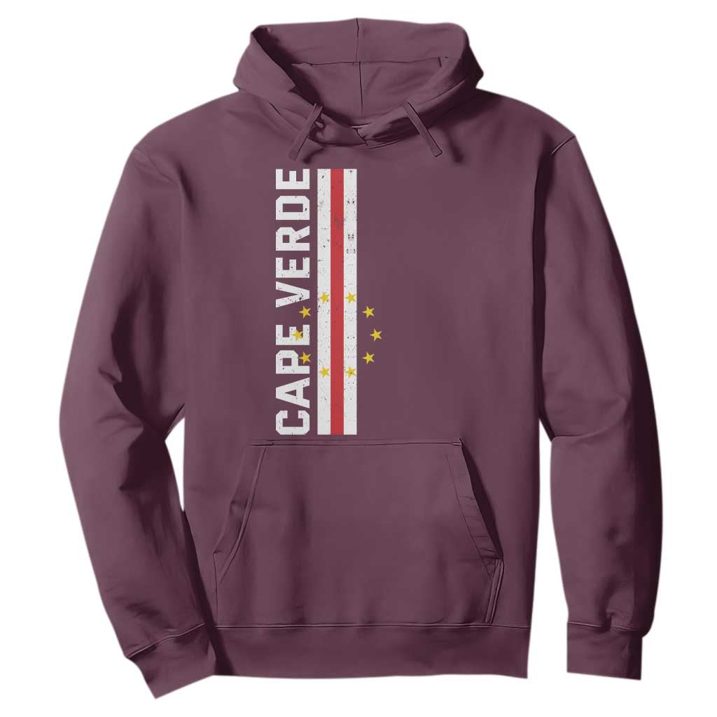 Cabo Verde Pride Vintage Jersey Cape Verdean Flag Hoodie