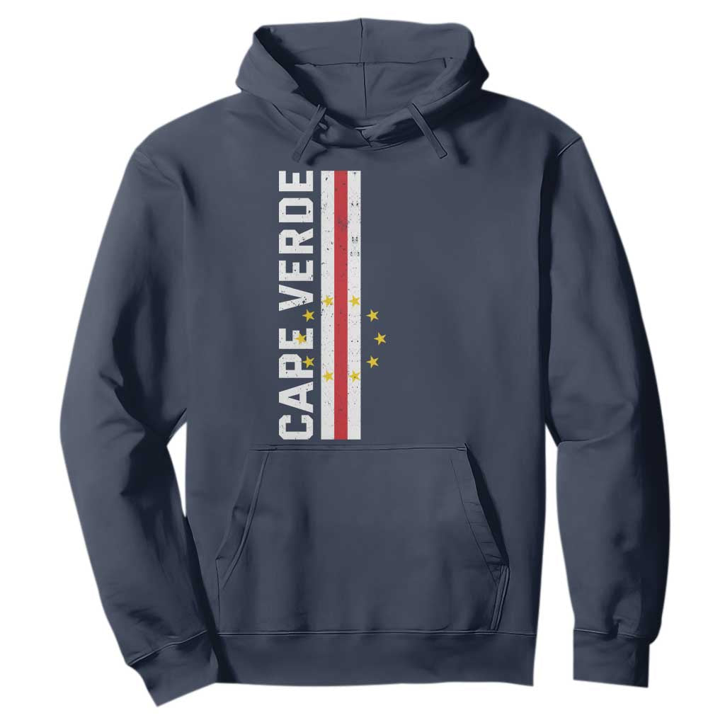 Cabo Verde Pride Vintage Jersey Cape Verdean Flag Hoodie