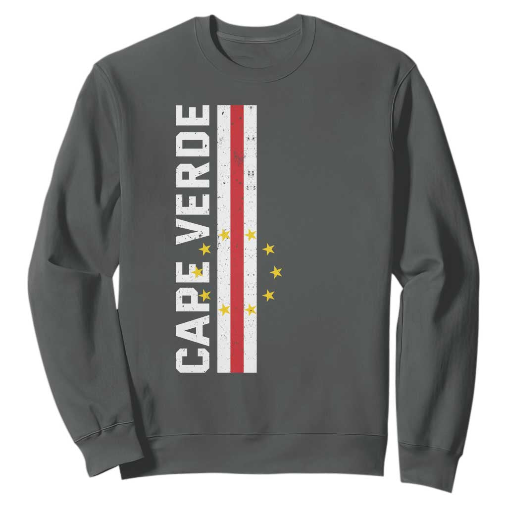 Cabo Verde Pride Vintage Jersey Cape Verdean Flag Sweatshirt