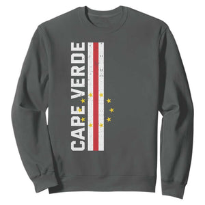 Cabo Verde Pride Vintage Jersey Cape Verdean Flag Sweatshirt