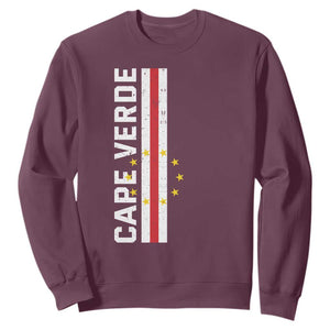 Cabo Verde Pride Vintage Jersey Cape Verdean Flag Sweatshirt