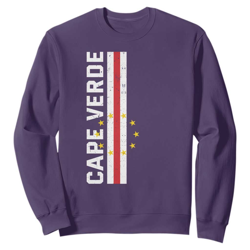 Cabo Verde Pride Vintage Jersey Cape Verdean Flag Sweatshirt