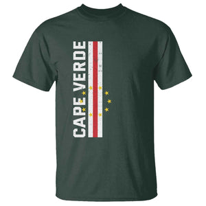 Cabo Verde Pride Vintage Jersey Cape Verdean Flag T Shirt