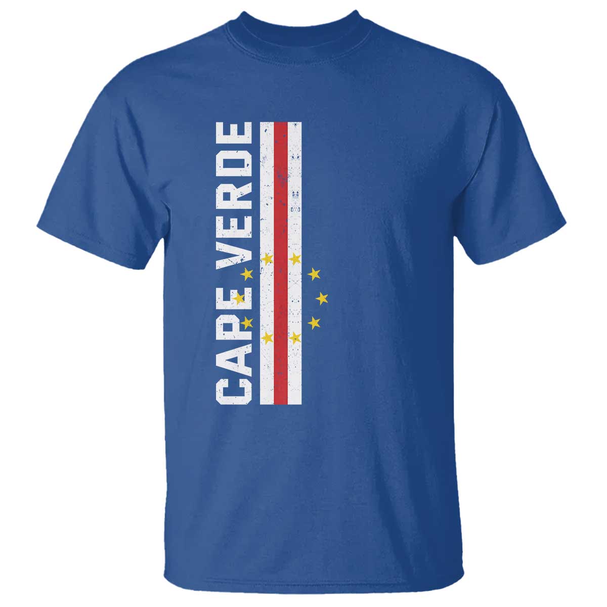 Cabo Verde Pride Vintage Jersey Cape Verdean Flag T Shirt