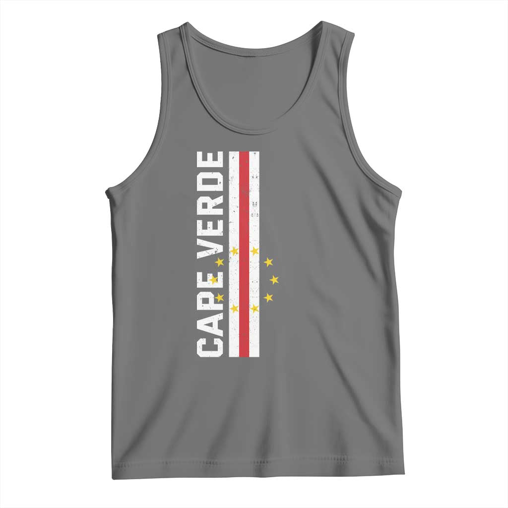 Cabo Verde Pride Vintage Jersey Cape Verdean Flag Tank Top
