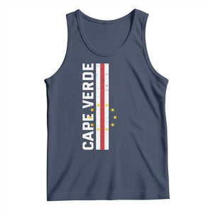 Cabo Verde Pride Vintage Jersey Cape Verdean Flag Tank Top