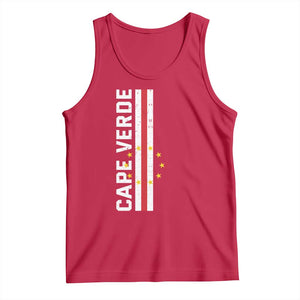 Cabo Verde Pride Vintage Jersey Cape Verdean Flag Tank Top