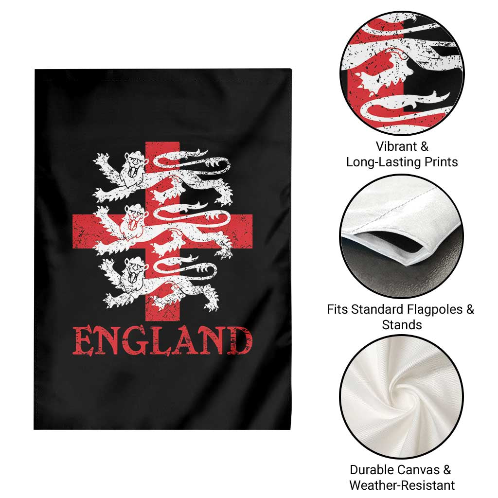England Three Lions Symbol English Pride Souvenir Garden Flag