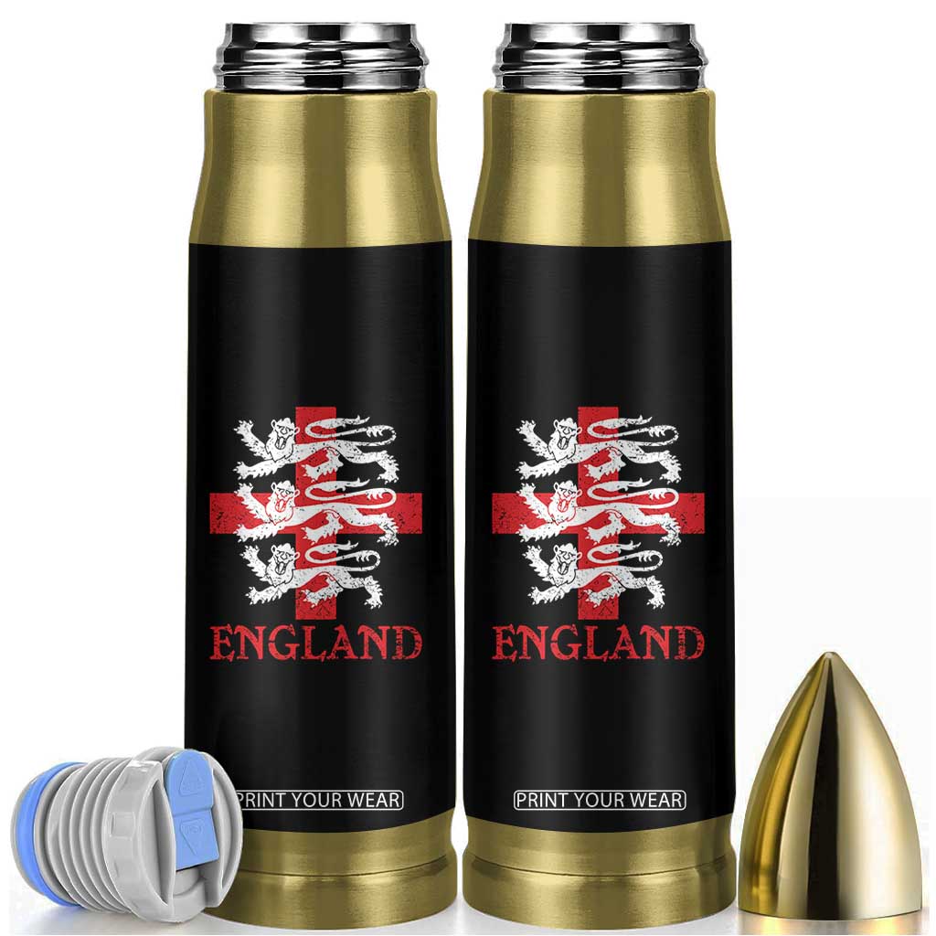 England Three Lions Symbol English Pride Souvenir Bullet Tumbler
